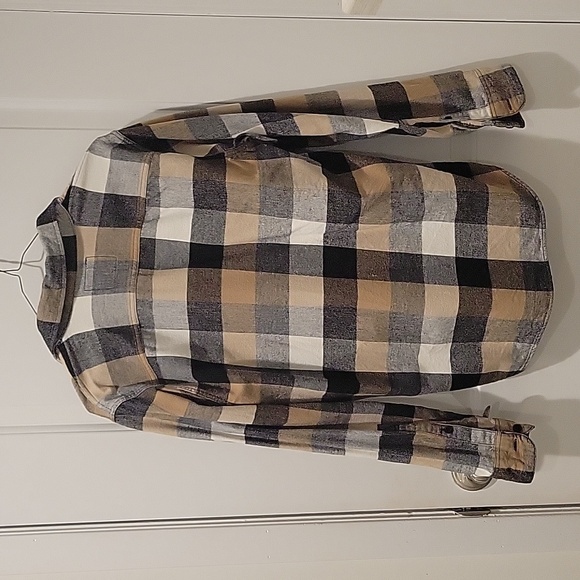 HOLLISTER Men's plaid flannel button-down shirt - Picture 5 of 5